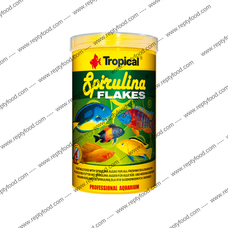 TROPICAL SPIRULINA FLAKES - MANGIME VEGETALE