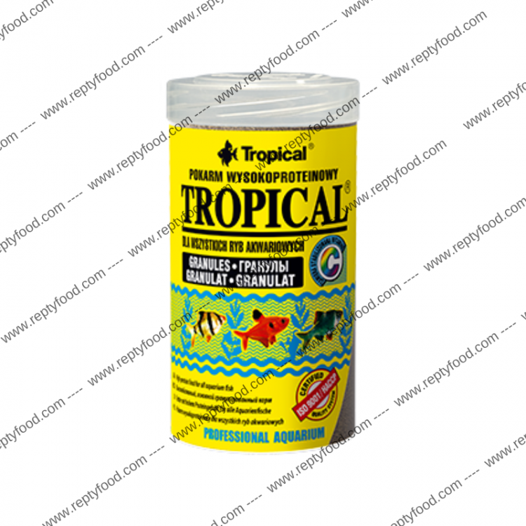 TROPICAL GRANULAT - MANGIME PER PESCI ONNIVORI DA FONDO