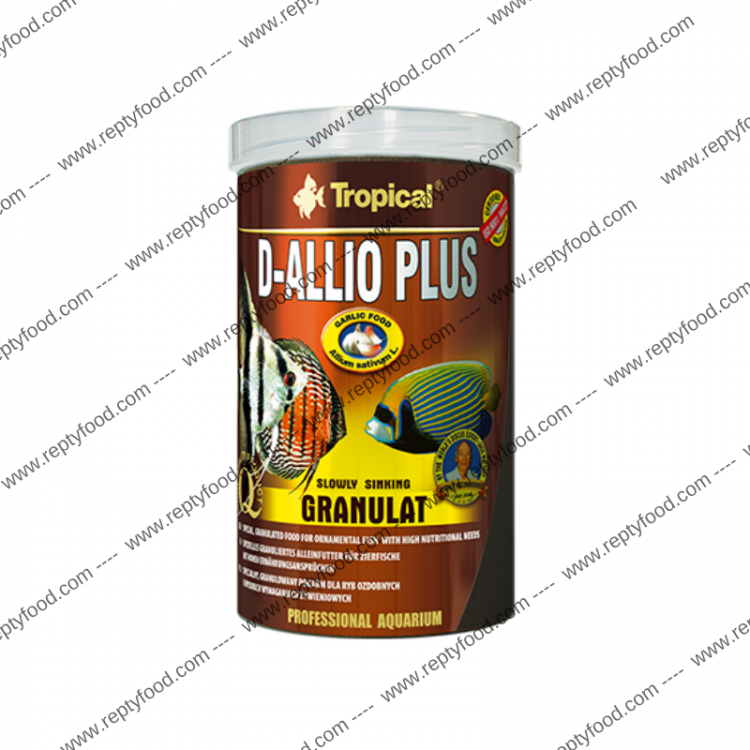 TROPICAL D-ALLIO PLUS GRANULAT - MANGIME PER DISCUS