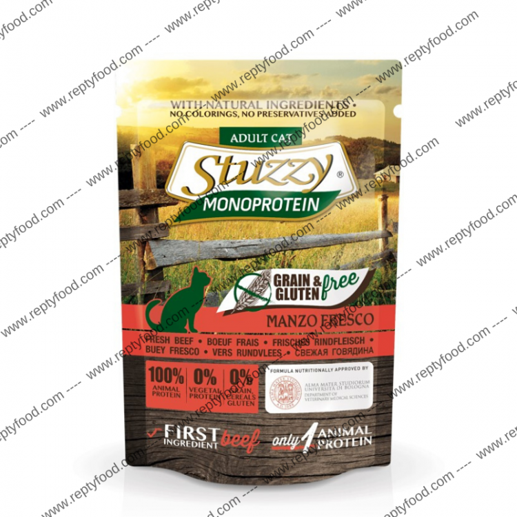 STUZZY MONOPROTEICO AL MANZO FRESCO 85GR