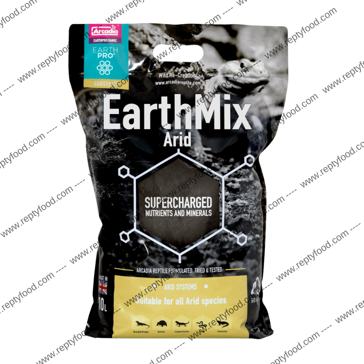 ARCADIA EARTHMIX ARID 5 LT - SUBSTRATO PER TERRARI BIOATTIVI