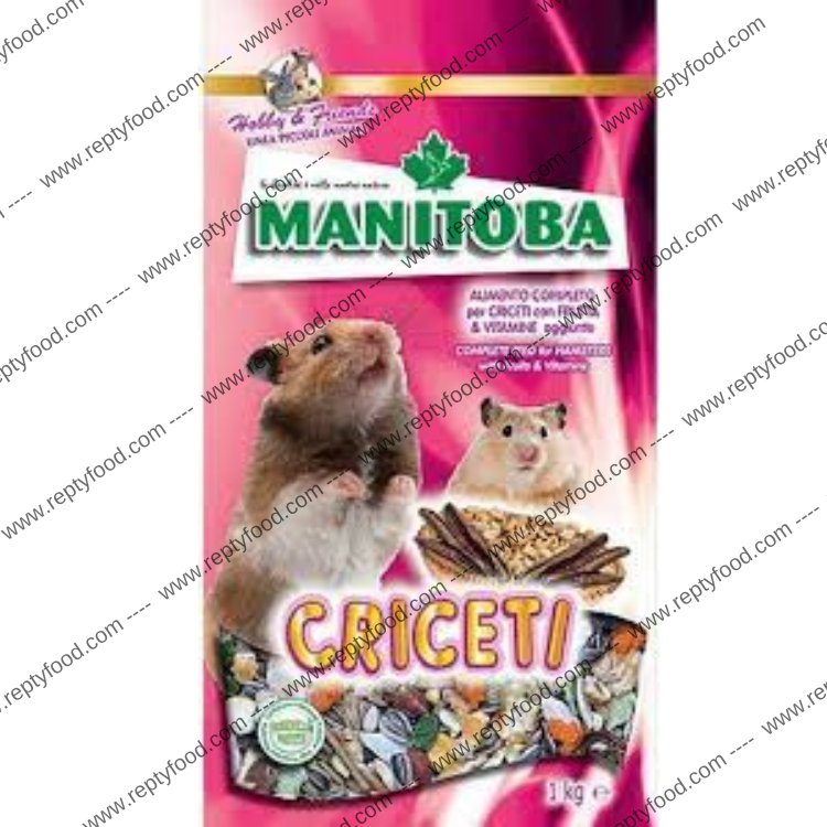 MANITOBA CRICETI -  MANGIME PER CRICETI