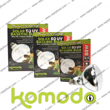 KOMODO SOLAR D3 UV BASKING 160 W - LAMAPDA A VAPORI DI MERCURIO