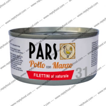 PARS AL POLLO E MANZO - FILETTI AL NATURALE