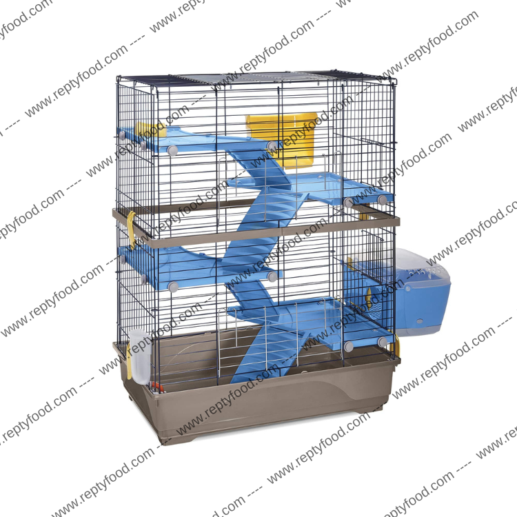 IMAC GABBIA DOUBLE 80 - GABBIA PER CINCILLA', FURETTI, CONIGLI E PORCELLINI