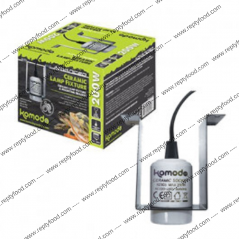 KOMODO CERAMIC LAMP FIXTURE - STAFFA CON PORTALAMPADA