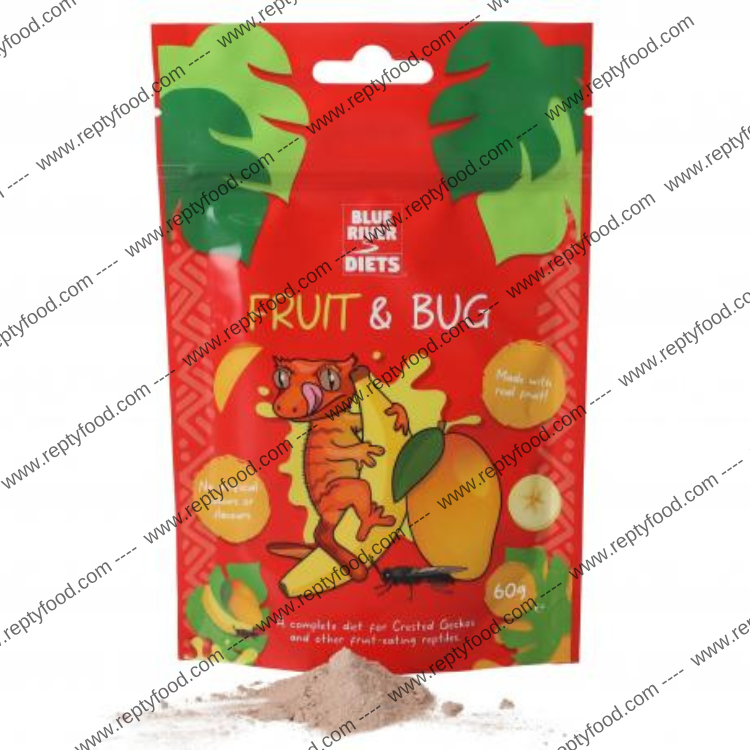 BLUE RIVER DIETS - FRUIT E BUGS - ALIMENTO COMPLETO PER GECHI CRESTATI