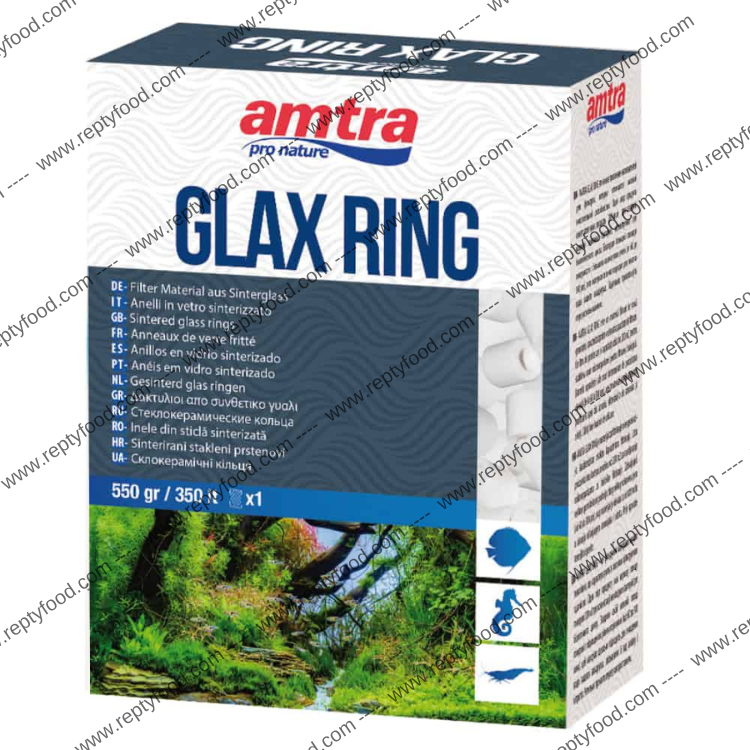 AMTRA GLAX RING 550 GR - MATERIALE FILTRANTE ACQUARIO