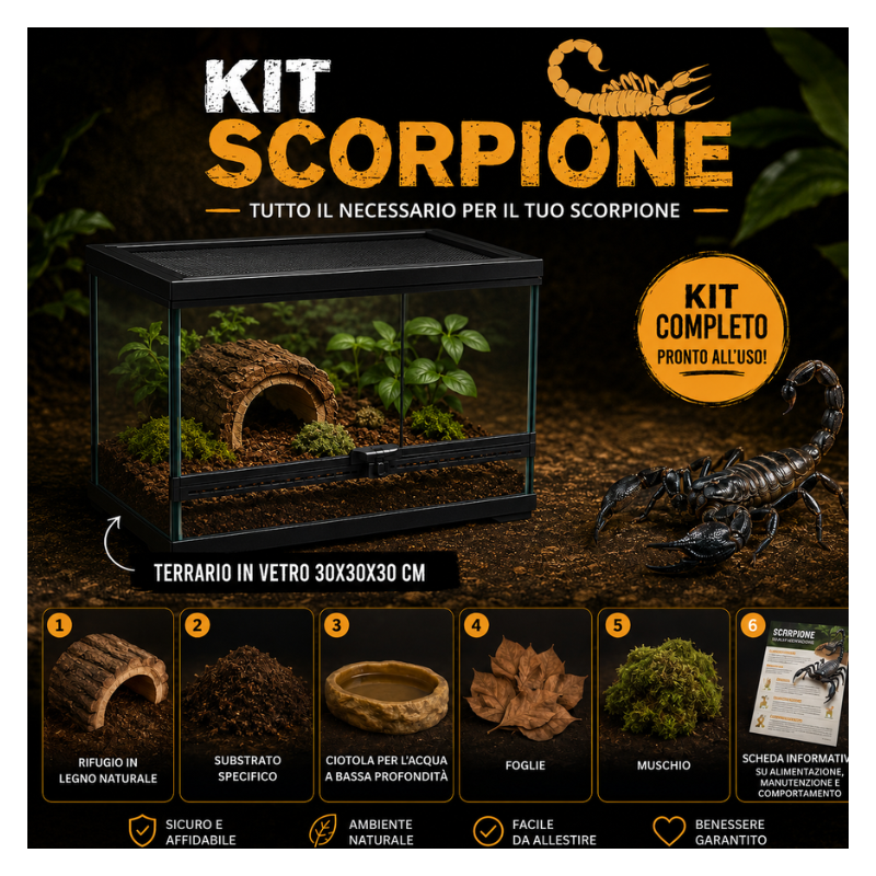 KIT COMPLETO SCORPIONE PLUS KIT COMPLETO SCORPIONE PLUS