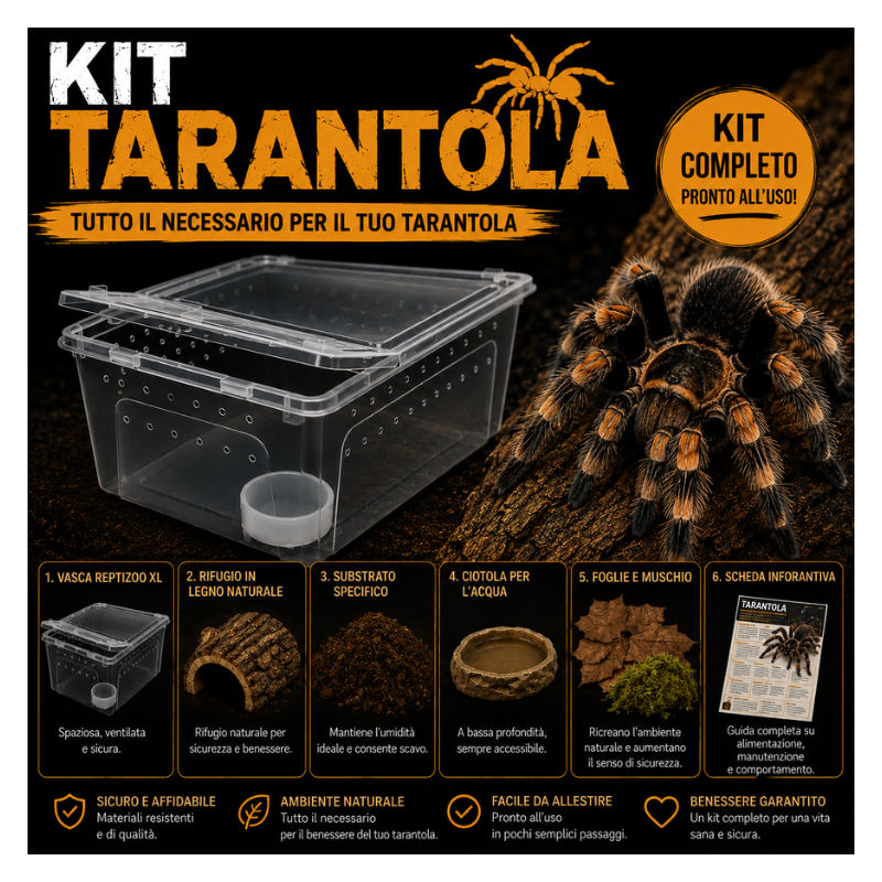 KIT COMPLETO TARANTOLA