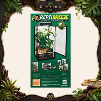 ZOO MED REPTIBREEZE MEDIUM - CAMALEONTRIO IN RETE
