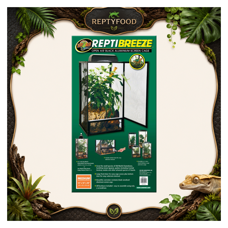 ZOO MED REPTIBREEZE MEDIUM - CAMALEONTARIO IN RETE