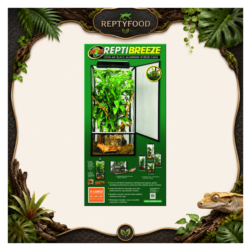 ZOO MED REPTIBREEZE X-LARGE - CAMALEONTARIO IN RETE