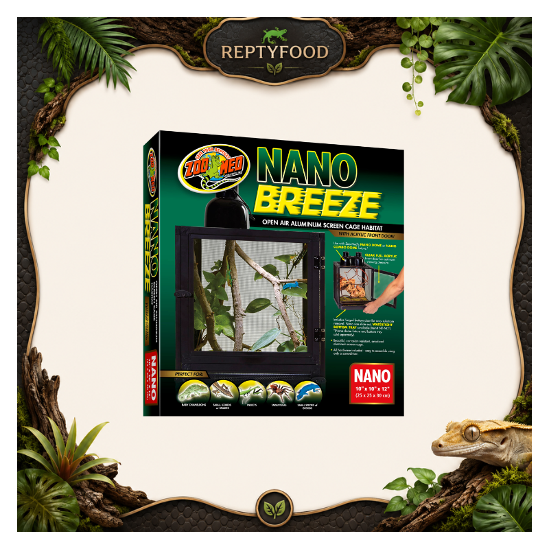 ZOO MED NANO BREEZE - TERRARIO IN RETE ZOO MED NANO BREEZE - TERRARIO IN RETE