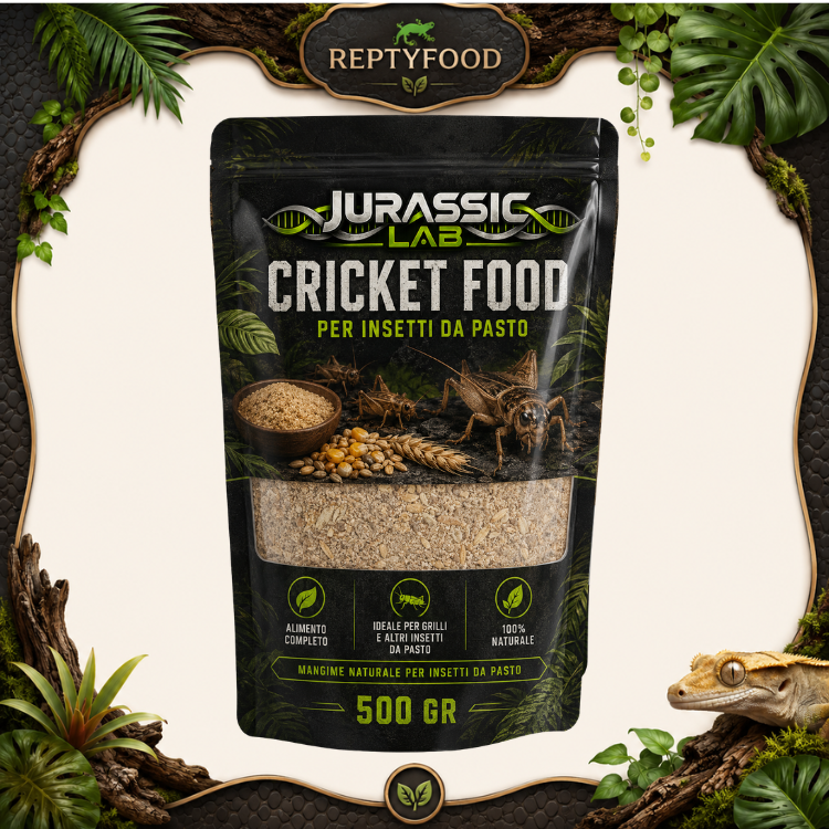 JURASSIC LAB CRICKET FOOD - CIBO PER INSETTI DA PASTO