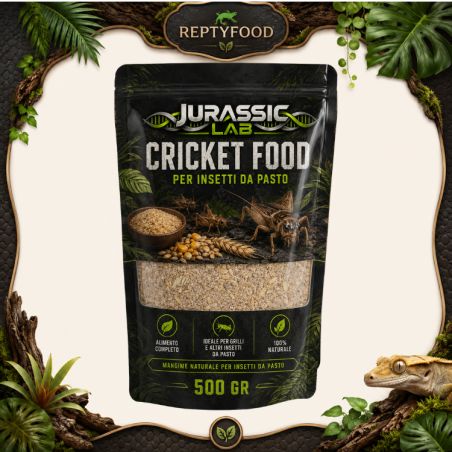 JURASSIC LAB CRICKET FOOD - CIBO PER INSETTI DA PASTO