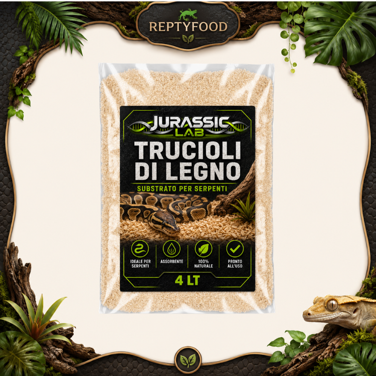 JURASSIC LAB ASPEN - SUBSTRATO PER SERPENTI