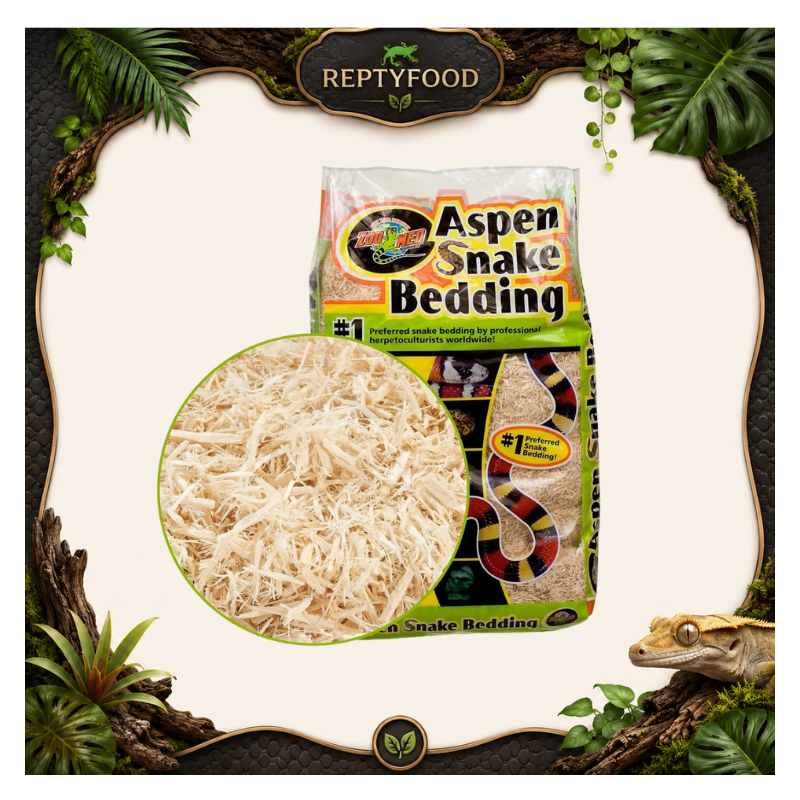 ZOO MED ASPEN SNAKE BEDDING 8,8 LT