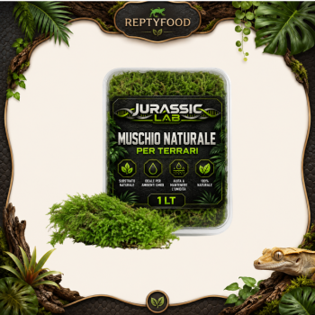 JURASSIC LAB MUSCHIO NATURALE PER TERRARI