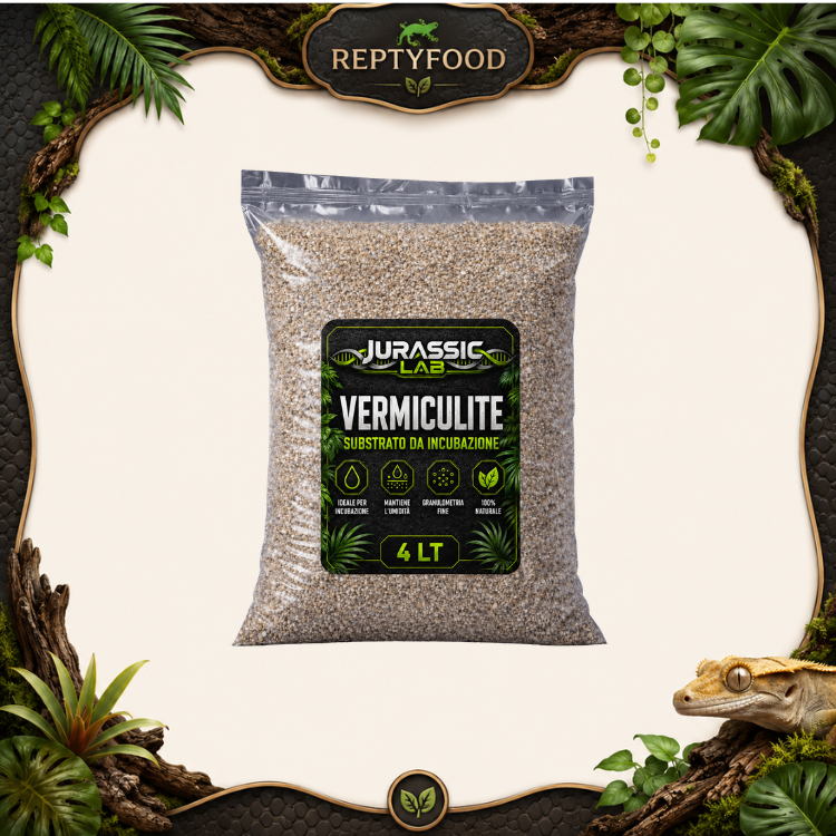 JURASSIC LAB VERMICULITE - SUBSTRATO PE RINCUBAZIONE