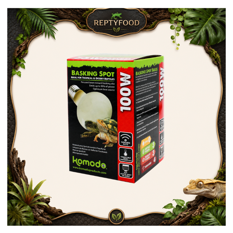 KOMODO BASKING SPOT  - LAMPADA RISCALDANTE SPOT 100W