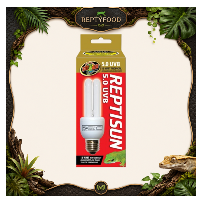 ZOO MED REPTISUN 5% 13W - LAMPADA UVB