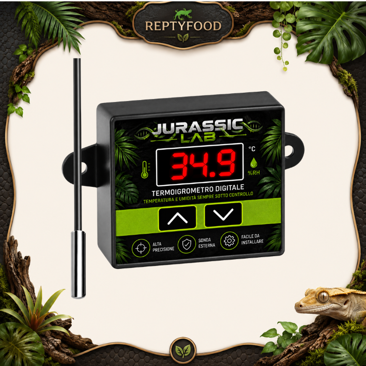 JURASSIC LAB MINI TERMOSTATO DIGITALE CON SONDA