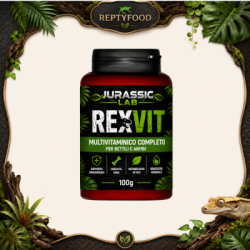 JURASSIC LAB REXVIT - MULTIVITAMINICO PER RETTILI
