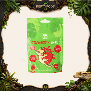 BLUE RIVER DIETS - STRAWBERRY  - ALIMENTO COMPLETO PER GECHI CRESTATI