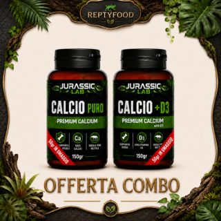 JURASSIC LAB COMBO CALCIO E CALCIO+ D3