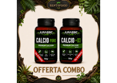 JURASSIC LAB COMBO CALCIO E CALCIO+ D3