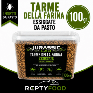 TARME DELLA FARINA ESSICCATE 100GR - INSETTI DA PASTO