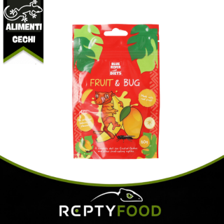 BLUE RIVER DIETS - FRUIT E BUGS - ALIMENTO COMPLETO PER GECHI CRESTATI