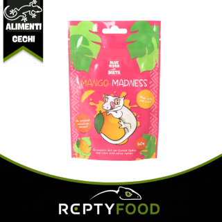 BLUE RIVER DIETS - MANGO  - ALIMENTO COMPLETO PER GECHI CRESTATI