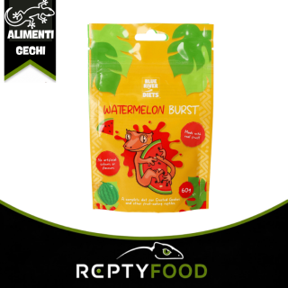 BLUE RIVER DIETS - WATERMELON - ALIMENTO COMPLETO PER GECHI CRESTATI