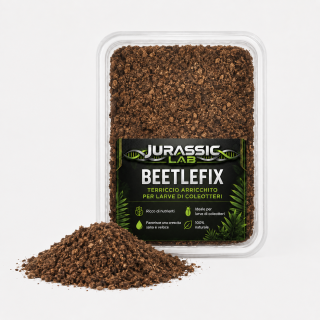 JURASSIC LAB BEETLEFIX - SUBSTRATO ARRICCHITO PER LARVE DI COLEOTTERI