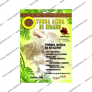 WILDHOME TORBA ACIDA DI SFAGNO - SUBSTRATO PER TERRARIO