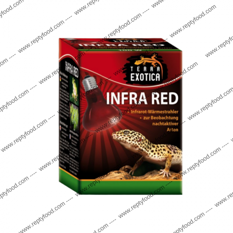 TERRA EXOTICA INFRA RED 60W - LAMPADA ROSSA RISCALDANTE