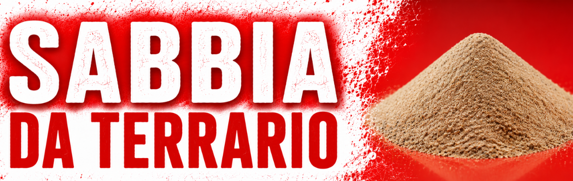 SABBIA PER RETTILI