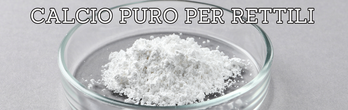 Calcio Puro per Rettili - Integratori per rettili | Reptyfood