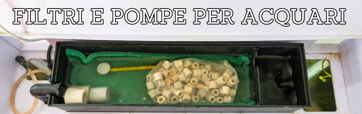  Filtri e Pompe per Acquari | Qualità per Acquari Dolci e Salati
