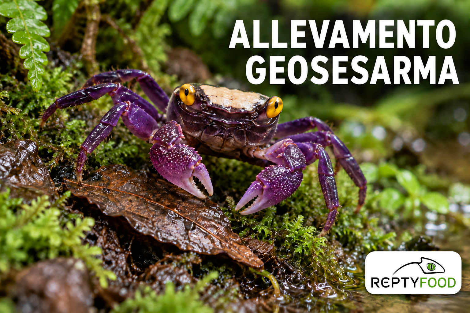 Geosesarma e granchi vampiro guida completa ad allevamento e riproduzione