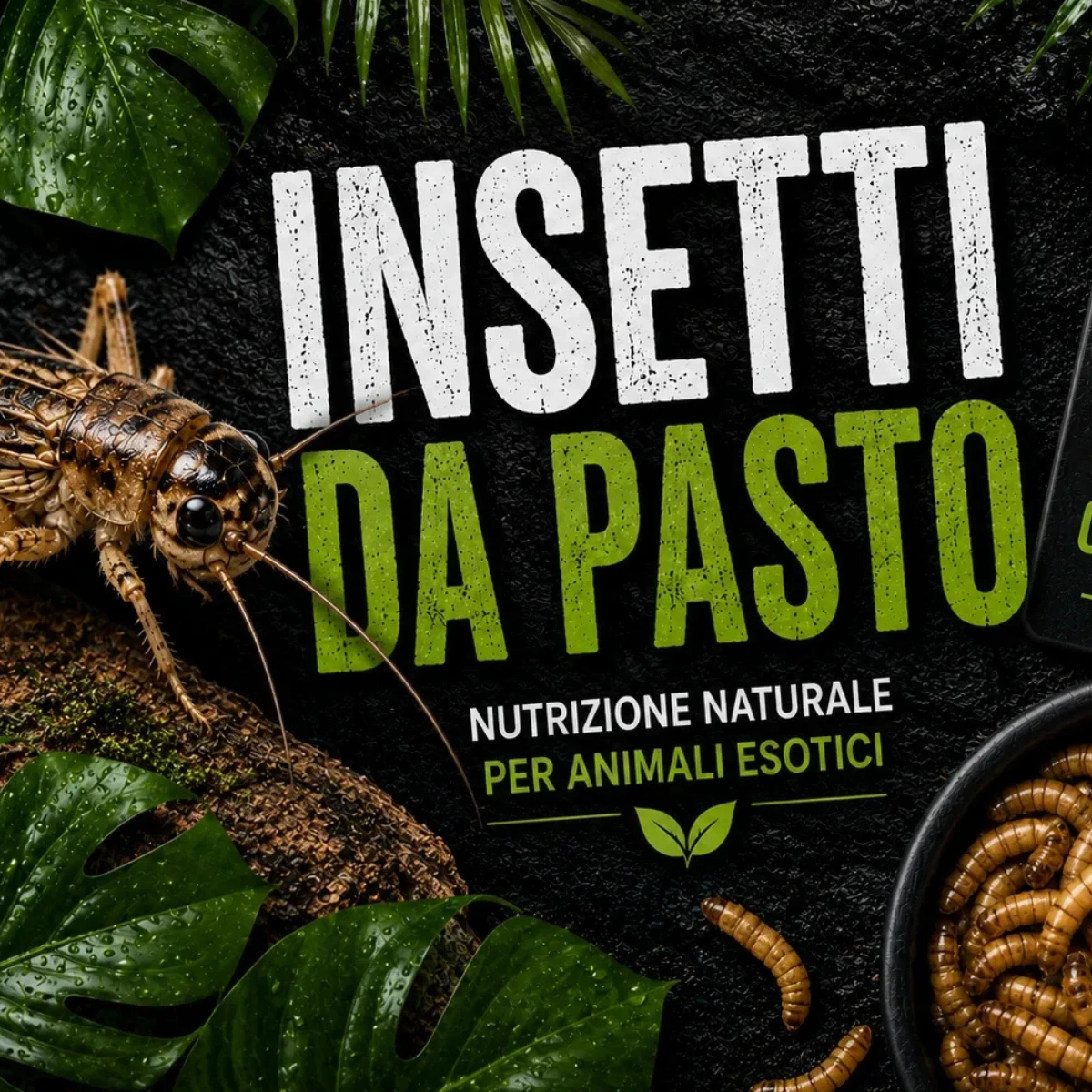 Insetti da pasto